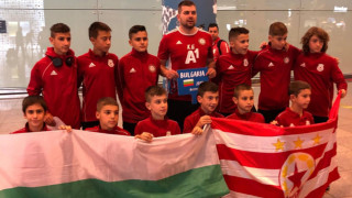 Талантите на ЦСКА от набор 2007 пристигнаха в Барселона където