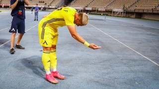 Бразилците в Левски отпразнуваха заедно 26 ия рожден ден на съотборника