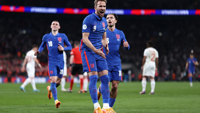 Англия победи Швейцария с 2-1, а Република Ирландия и Белгия