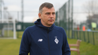 Срещата между отборите на Спортинг и Динамо Киев от 1 8 финалите