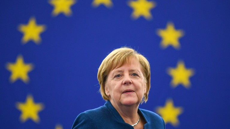Канцлерът на Германия Ангела Меркел е щастлива от края на