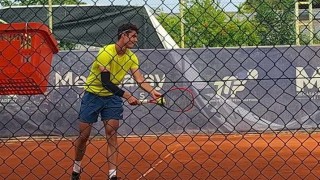 Българският тенисист Динко Динев загуби на четвъртфиналите на сингъл на