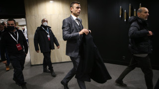 Кандидатът за президент на БФС Димитър Бербатов и екипът му