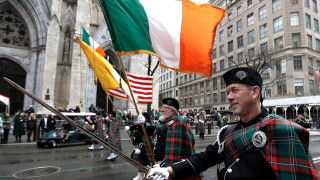 Ирландците отбелязват деня на свети Патрик