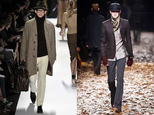Дълги палта и „интелектуални“ шалове доминират в мъжката мода