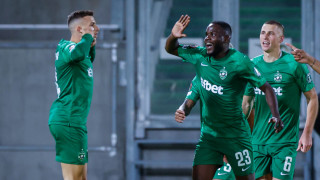 Крайният защитник на Лудогорец Дани Групер беше щастлив след успеха