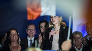 Шок, партията на Марин льо Пен първа сила във Франция, пишат френски издания