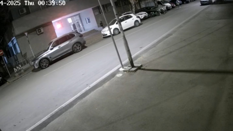Нови кадри показват инцидента, при който пострада шефа на полицията в Русе