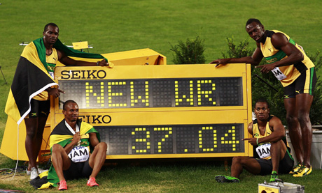 Болт и Ямайка с нов рекорд