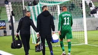 Последното ново попълнение на Лудогорец Кирил Десподов получи контузия