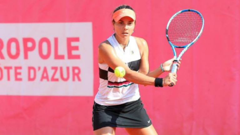 Виктория Томова стартует против квалификатора на турнире в Анжере