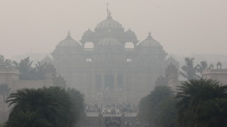 Замърсяването на въздуха в Ню Делхи се усили днес тъй