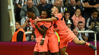 Барселона надигра с 2 1 като гост Нюкасъл на Сейнт Джеймсис