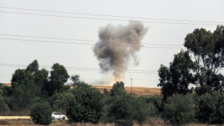Палестински екстремисти изстреляха ракета от Газа към Израел в събота,