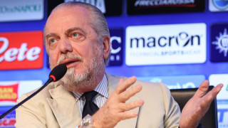 Президентът на Наполи Аурелио де Лаурентис сподели мнението си за