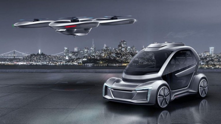 Audi и Airbus показаха бъдещето на транспорта