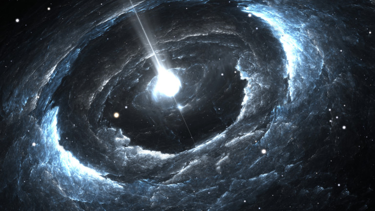 Астрофизици обясниха как черни дупки и неутронни звезди светят ярко