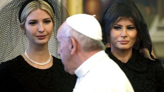 Защо Мелания си покри главата във Ватикана, но не го направи в Саудитска Арабия? (СНИМКИ) 
