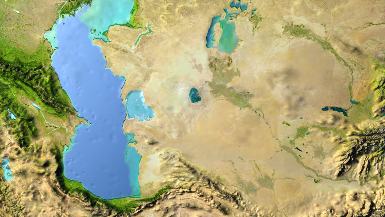 Нивото на Каспийско море заплашва нефтеното находище Кашаган
