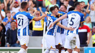 Брайтън продължи да показва чудесната си форма като се наложи