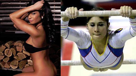 Медалистка по спортна гимнастика заработвала по гръб