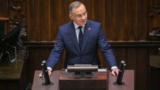 Президентът на Полша Анджей Дуда каза че газовите потоци от