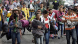  В Мексико сити дойде първата група от мигрантският кортеж към Съединени американски щати 