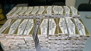 Задържаха 1000 кутии цигари без бандерол