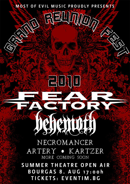 Fear Factory и Behemoth оглавяват бургаския фест