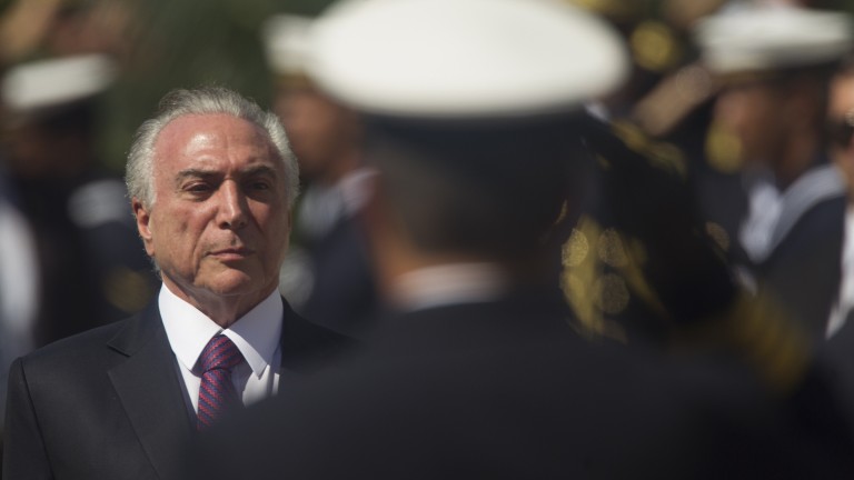 Има данни, че бразилският президент Мишел Темер е виновен за
