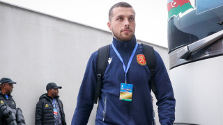 Защитникът Виктор Попов единствен от българския национален тим има здравословен