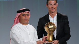Роналдо взе наградата Globe Soccer