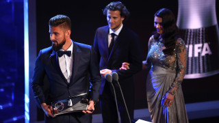 Оливие Жиру взе наградата "Ференц Пушкаш" за най-красив гол