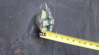 Военноморските сили на САЩ показаха фрагменти от магнитна мина и твърдят