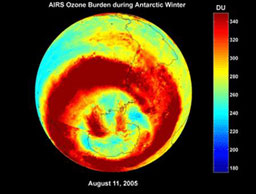 Озоновият слой на планетата става все по-малко