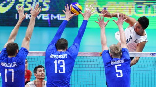 Волейболният национален отбор на САЩ разгроми Русия и се класира