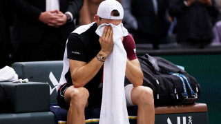 Сълзите на един голям тенисист!