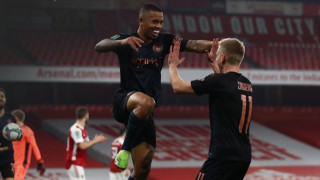 Манчестър Сити е на 1/2-финал за Купата на Лигата след заслужен успех над Арсенал