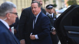  Бившият английски министър председател Дейвид Камерън се завърна като външен министър 