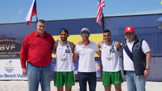 Бившият министър на спорта Красен Кралев и президентът на БФВ