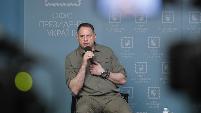 Ръководителят на президентската канцелария на Украйна Андрий Йермак обвини Русия,