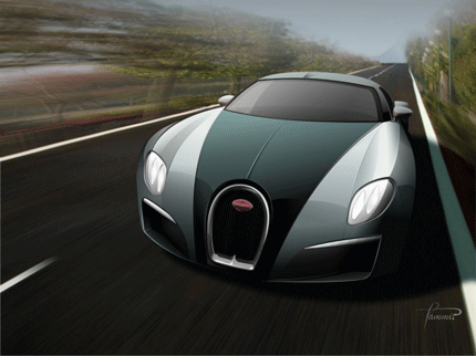 Project Streamliner на Bugatti е на чертожната дъска