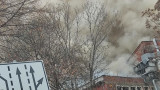 Отново горя сградата на "Син Сити" в София