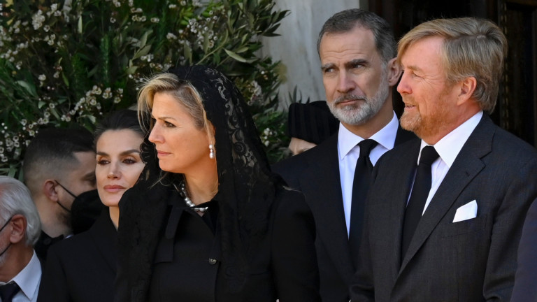 Кралицата, която изненада всички по време на погребение