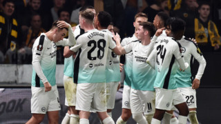 Брайтън се класира за 1 8 финалите на Лига Европа Чайките постигнаха