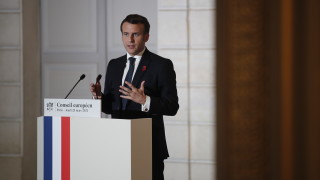 Френският президент Еманюел Макрон заяви в четвъртък че които не