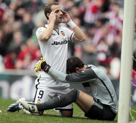 Билбао нанесе удар по евроамбициите на Валенсия