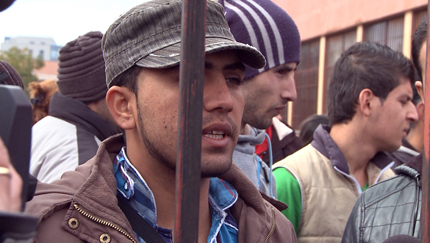 Солунчани изригнаха срещу бежански лагер 
