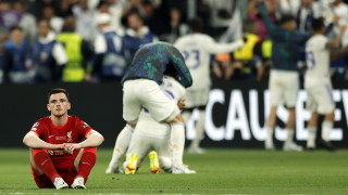 Защитникът на Ливърпул Анди Робъртсън остана изключително недоволен от