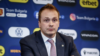 Заместник изпълнителеният директор на Българския футболен съюз Добрин Гьонов говори
